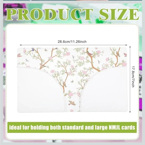 Hand Painted Mahjong Card Folio - Picture 3 of 3